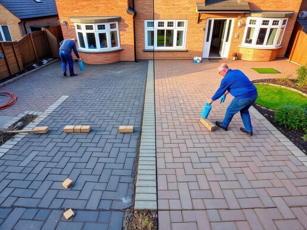 Driveways Lifted and Relaid